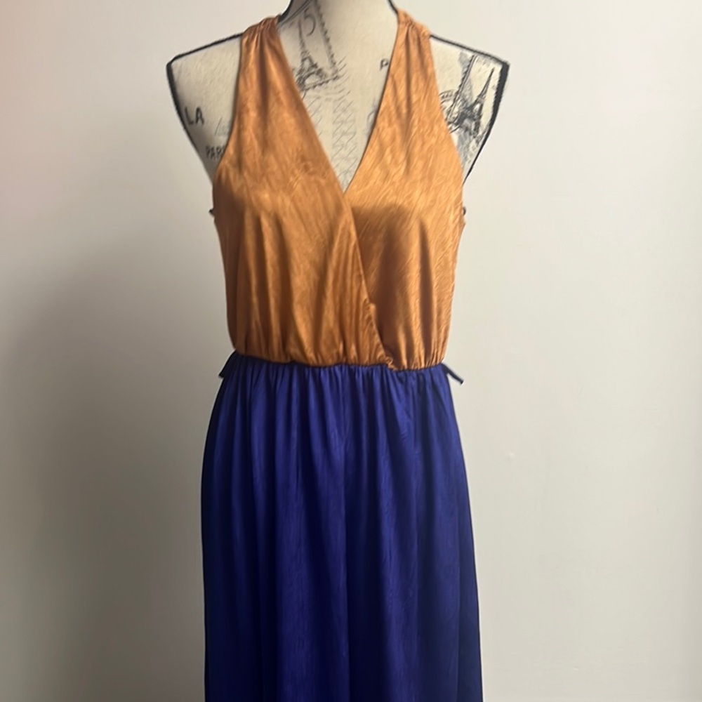 Y2K Silky V-Neck Dress